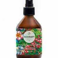 ECOCRAFT Несмываемый термозащитный антистатический спрей-кондиционер для волос «Frangipani and Marian plum», 100мл