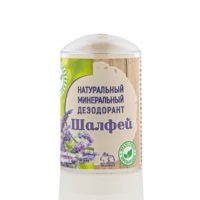 Nice Day Натуральный кристаллический дезодорант для тела «ШАЛФЕЙ», 60 гр