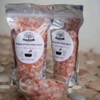 Розовая гималайская соль 1 кг крупного помола